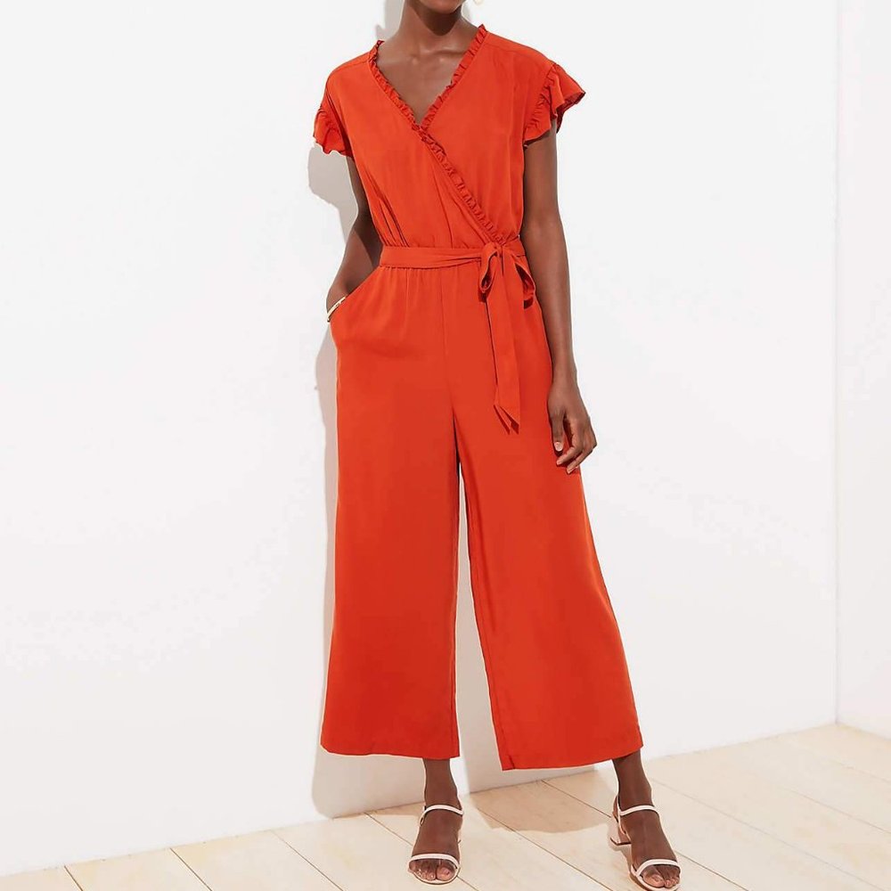 LOFT | Flutter Sleeve Jumpsuit